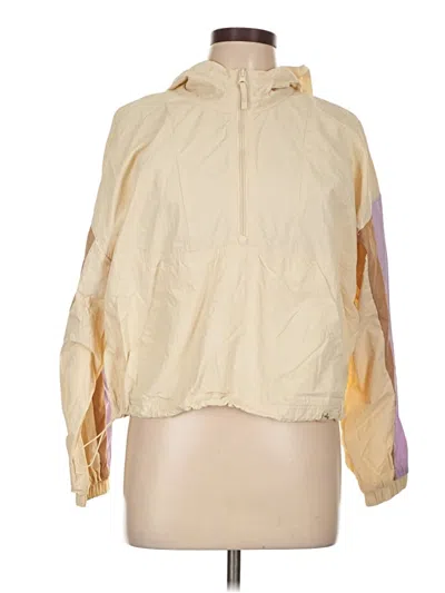 Pre-owned Joylab Windbreaker Jacket In Gold