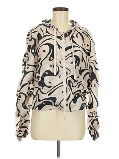 Pre-owned Joylab Windbreaker Jacket In Ivory
