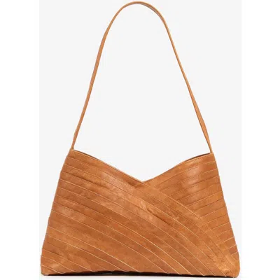 Joyn Crisscross Handbag In Brown
