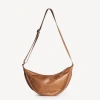 Joyn Leather Moon Sling In Brown