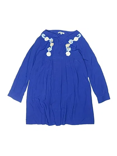 Pre-owned Joyous & Free Kids' Dress In Blue