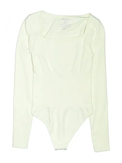 Pre-owned Joyspun Bodysuit In Green