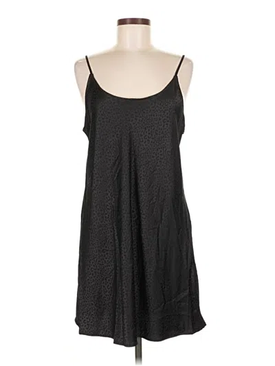 Pre-owned Joyspun Casual Dress In Black