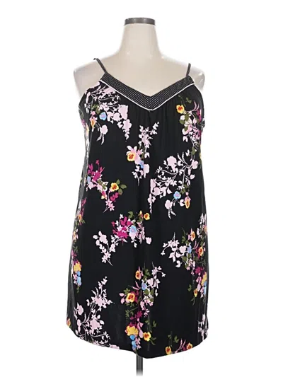 Pre-owned Joyspun Casual Dress In Black