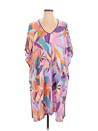 Pre-owned Joyspun Casual Dress In Purple