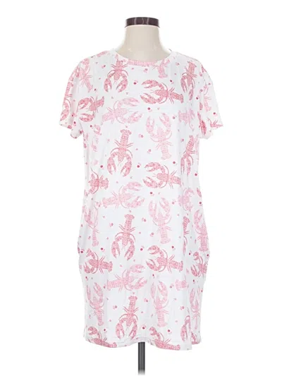 Pre-owned Joyspun Casual Dress In White