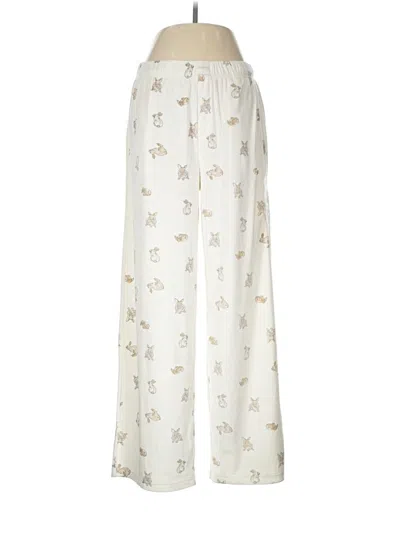 Pre-owned Joyspun Casual Pants In Ivory