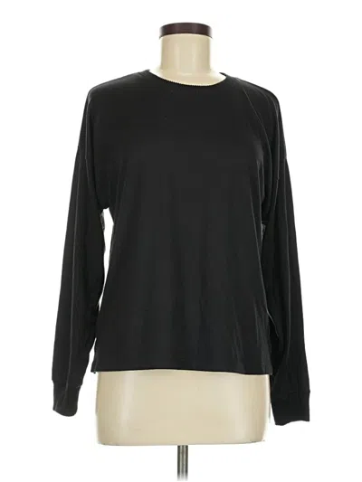 Pre-owned Joyspun Long Sleeve T-shirt In Black