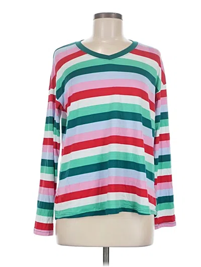 Pre-owned Joyspun Long Sleeve T-shirt In Pink