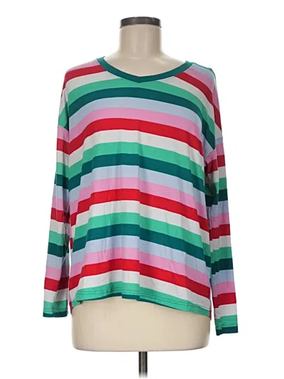 Pre-owned Joyspun Long Sleeve T-shirt In Pink