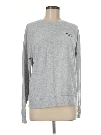 Pre-owned Joyspun Long Sleeve T-shirt In Silver