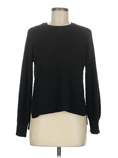 Pre-owned Joyspun Pullover Sweater In Black