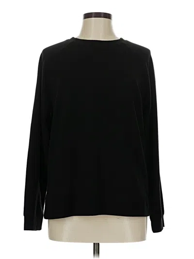 Pre-owned Joyspun Pullover Sweater In Black