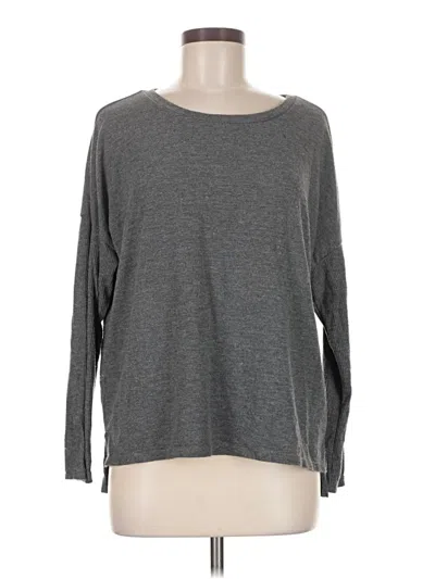 Pre-owned Joyspun Pullover Sweater In Gray