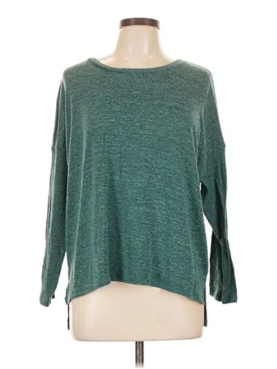 Pre-owned Joyspun Pullover Sweater In Green
