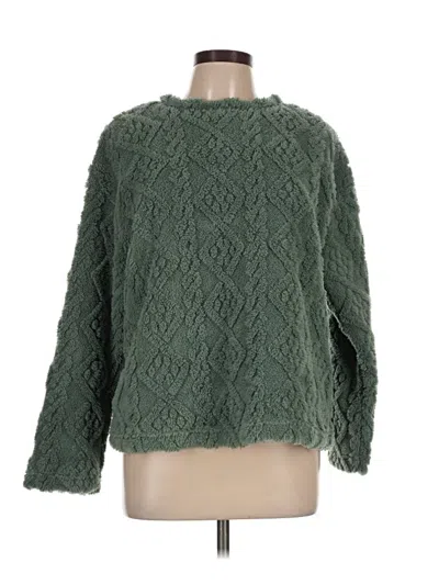 Pre-owned Joyspun Pullover Sweater In Green