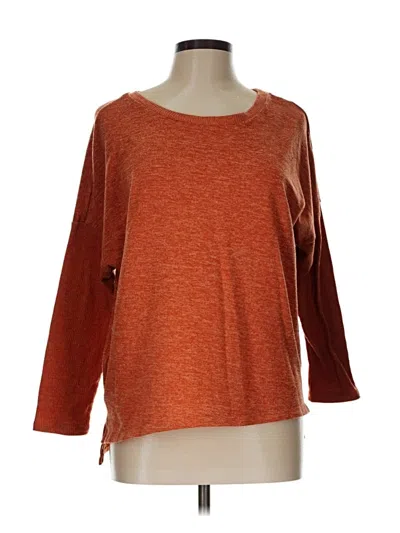 Pre-owned Joyspun Pullover Sweater In Orange
