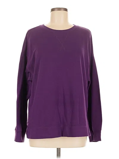 Pre-owned Joyspun Pullover Sweater In Purple