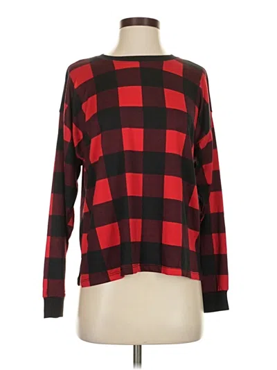 Pre-owned Joyspun Pullover Sweater In Red