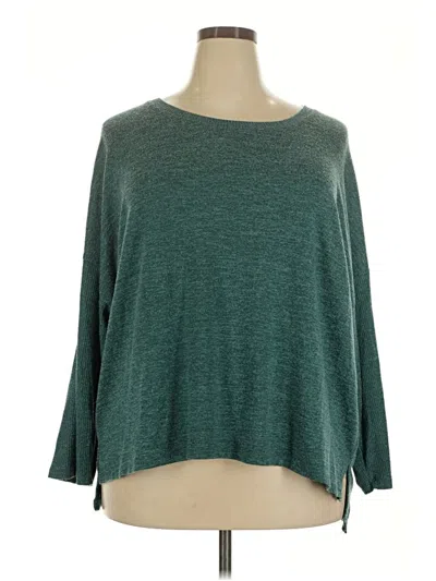 Pre-owned Joyspun Pullover Sweater In Teal