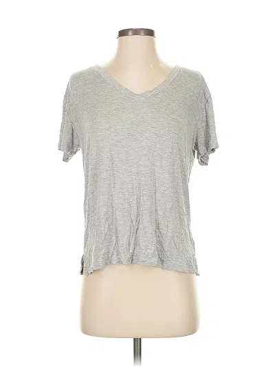 Pre-owned Joyspun Short Sleeve T-shirt In Gray