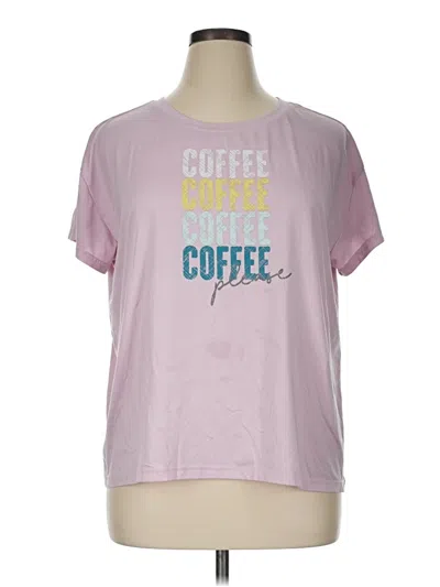 Pre-owned Joyspun Short Sleeve T-shirt In Pink