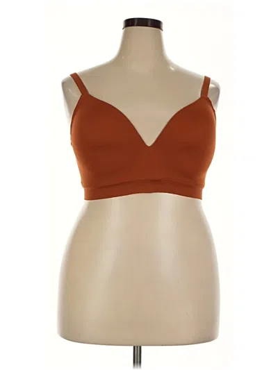 Pre-owned Joyspun Sports Bra In Brown