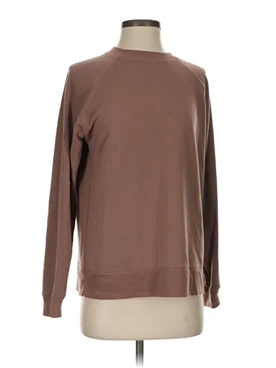 Pre-owned Joyspun Sweatshirt In Brown