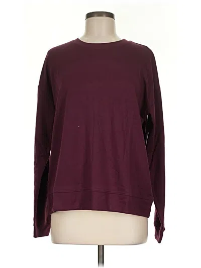 Joyspun Sweatshirt In Burgundy