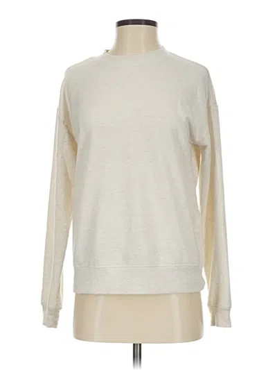 Pre-owned Joyspun Sweatshirt In Ivory