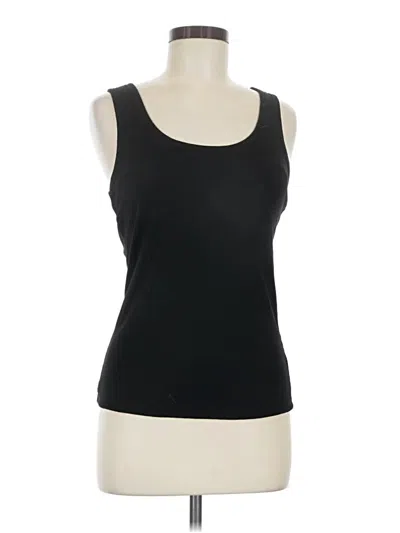Pre-owned Joyspun Tank Top Black Strapless Neckline Tops