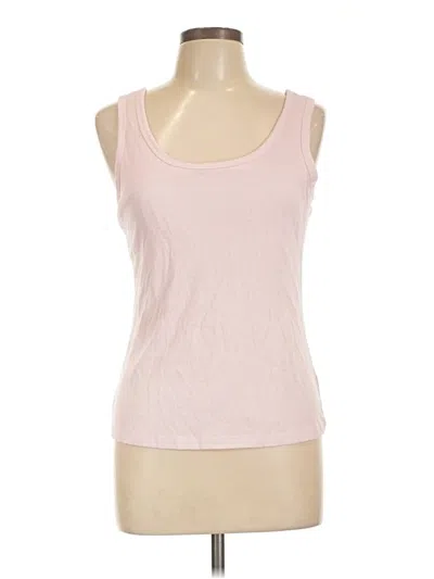 Pre-owned Joyspun Tank Top Pink Strapless Neckline Tops