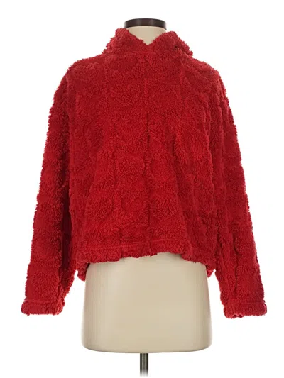 Pre-owned Joyspun Turtleneck Sweater In Red