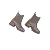 Jp Original Women Step Up Combat Boot In Taupe