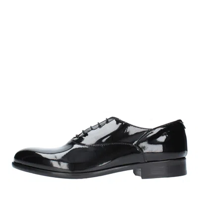 Jp/david Flat Shoes Black In Nero Neri E Grigi