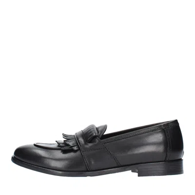Jp/david Flat Shoes Black In Nero Neri E Grigi