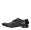 Jp/david Flat Shoes Black In Nero Neri E Grigi