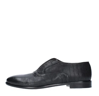 Jp/david Flat Shoes Black In Nero Neri E Grigi