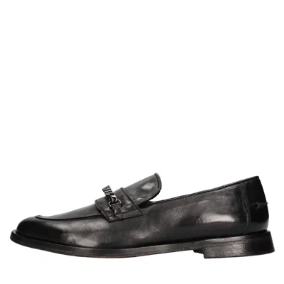 Jp/david Flat Shoes Black In Nero Scuri