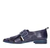 Jp/david Flat Shoes Blue In Blu Blu E Verdi