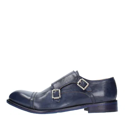 Jp/david Flat Shoes Blue In Blu Blu E Verdi