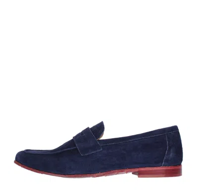 Jp/david Flat Shoes Blue In Blu Blu E Verdi