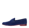 Jp/david Flat Shoes Blue In Blu Blu E Verdi