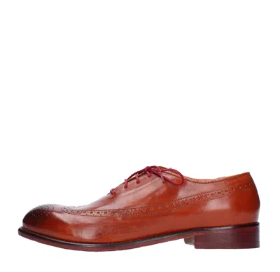 Jp/david Flat Shoes Brown In Cognac Chiari E Naturali