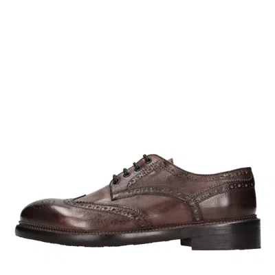 Jp/david Flat Shoes Brown In Marrone Marroni