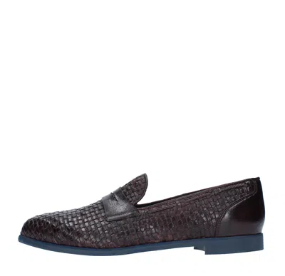 Jp/david Flat Shoes Brown In Marrone Marroni