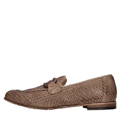 Jp/david Flat Shoes Brown In Marrone Scuri