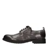 Jp/david Flat Shoes Grey In Grigio Neri E Grigi