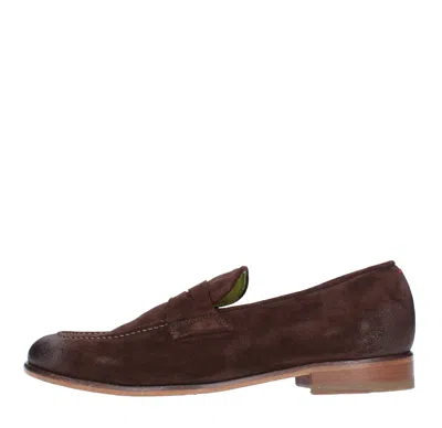 Jp/david Flat Shoes Brown In Marrone Ebano