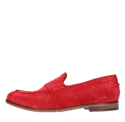 Jp/david Flat Shoes Red In Rosso Vivaci